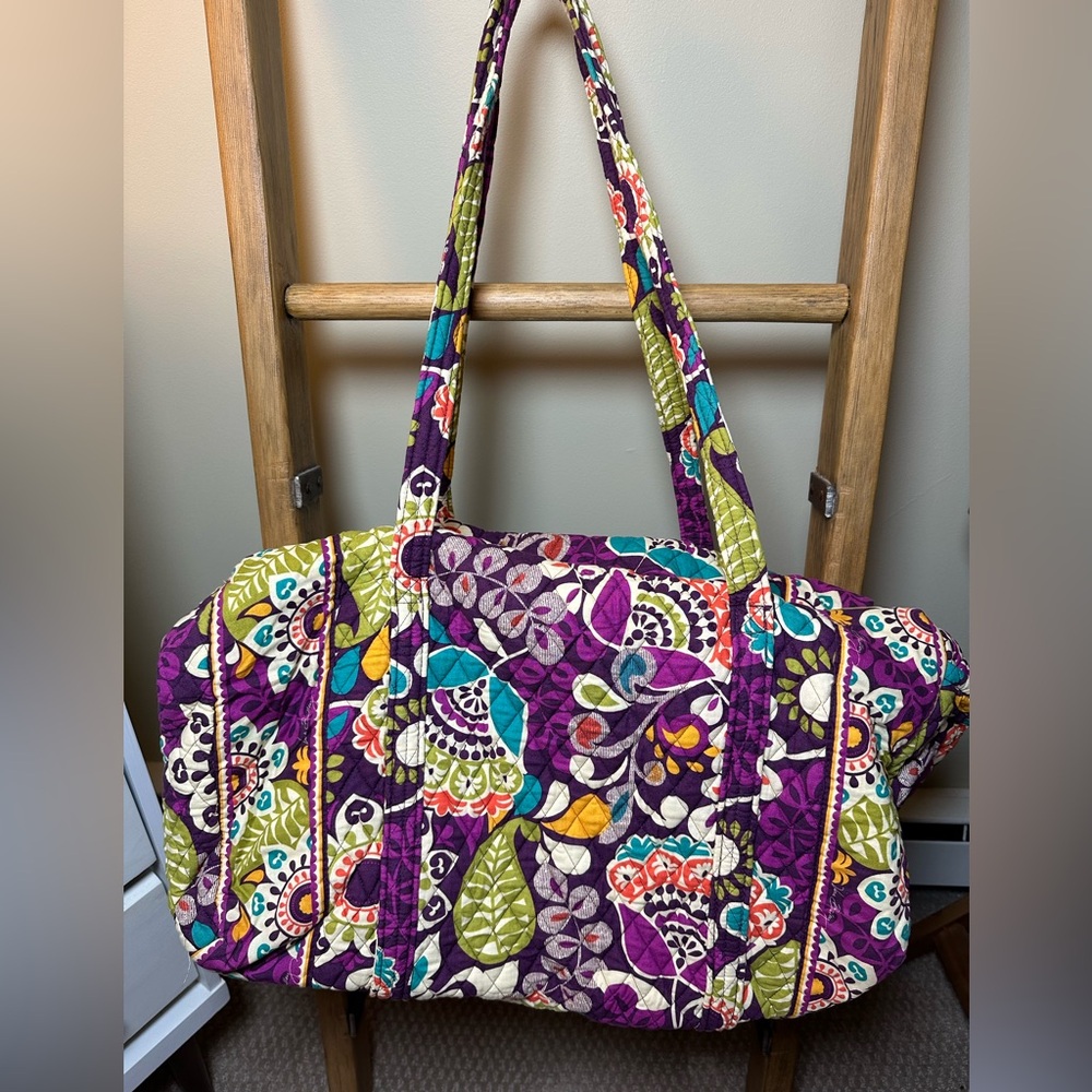 Vera Bradley Large Duffle, EUC